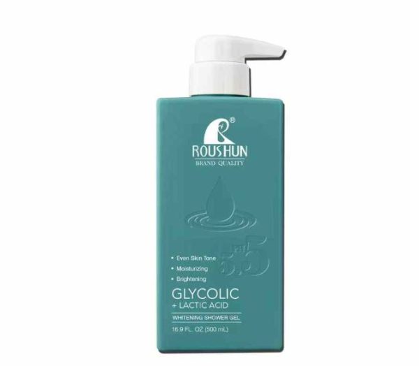 Roushun Glycolic + Lactic acid Exfoliating Body Wash-500ml
